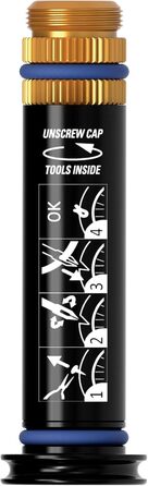 Комплект для ремонту вставок безкамерних шин Lezyne, чорний