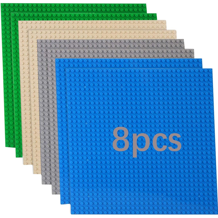 Набір базових пластин Guihumz, 8 штук, 25.5 x 25.5 см