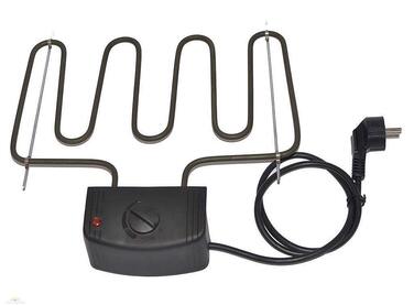 Універсальний електричний обігрівач 2000 Вт для коптильні/коптильної шафи (електричний комплект з універсальним кронштейном - широкий) Електричний комплект з універсальним кронштейном (широкий)