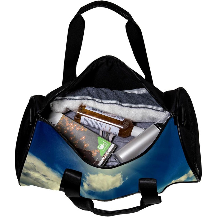 Спортивна сумка, маленька дорожня сумка, сумка для йоги, небесно-лавандовий колір, фітнес-сумка для активного відпочинку, ручна поклажа