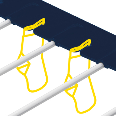 Сушарка для білизни підлогова Casa Si Poseidon Super 20m White (CS92254C04)