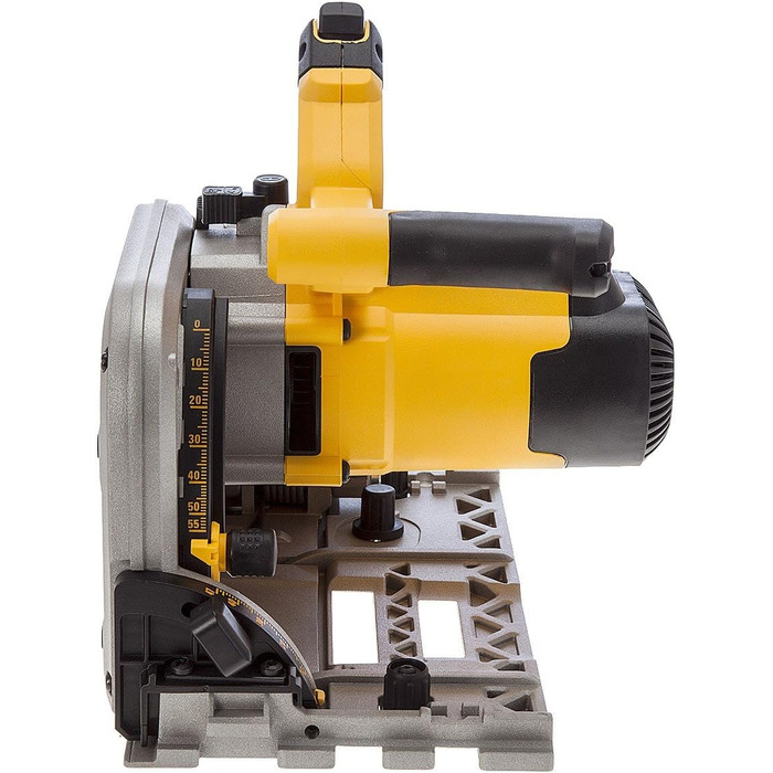 Дискова пила для занурювального пиляння Dewalt DWS520KT потужністю 1300 Вт (для напрямних, макс. глибина різання 59 мм, з занурюва