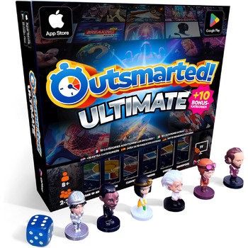 Захопливих додаткових категорій Діти, підлітки та дорослі Ігровий вечір нового покоління для родини та друзів 224 гравці Вік 8 Понад 10 000 запитань Видання Ultimate 2026 року, 10