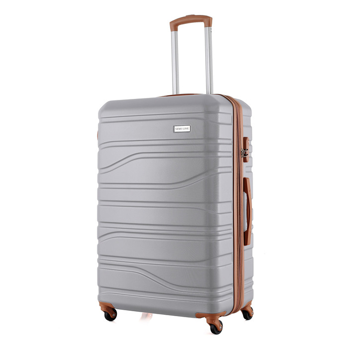 Валіза Semi Line 28' (L) Light Grey (T5715-3)