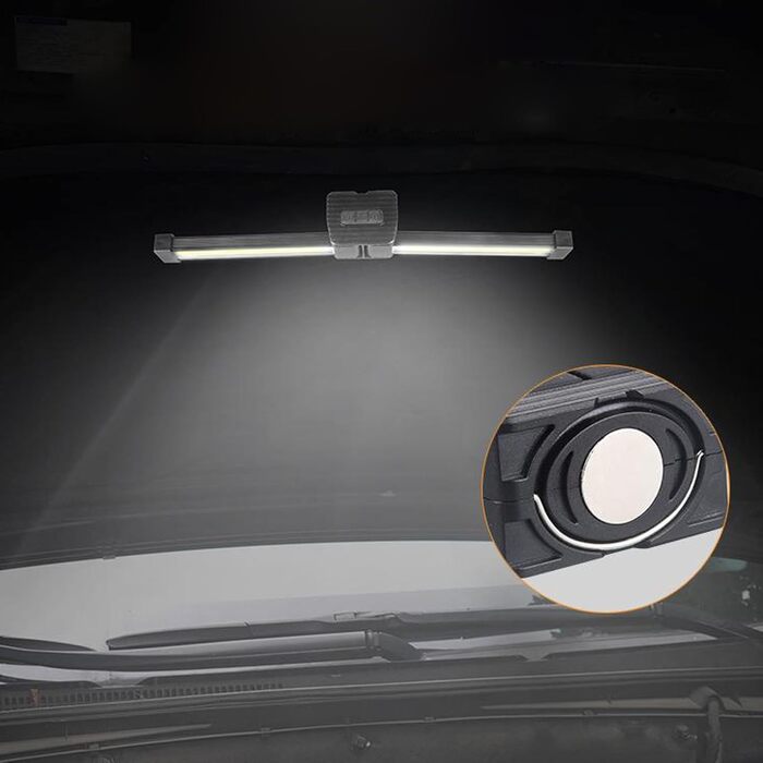 Фітнес-ліхтарик Позувальний ліхтарик для бодібілдингу - Ручний акумуляторний робочий ліхтарик 7-канальний складний ліхтарик з регульованою яскравістю Водонепроникний гачок для сценічної фотографії фітнесу