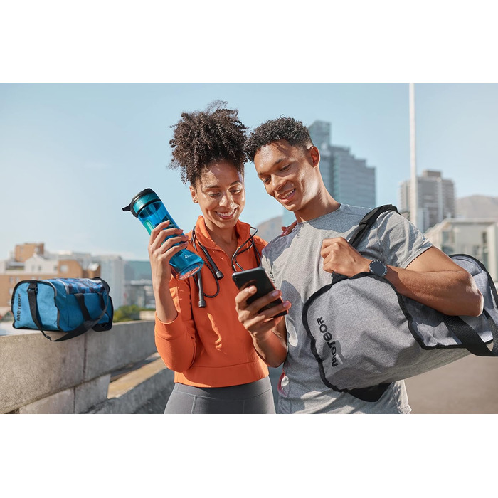 Спортивна сумка meteor 20 40 л - Дитяча пляжна сумка, Чоловіча сумка для плавання, Сумка через плече, Дорожня сумка, Сумка для відпочинку, Мала сумка для фітнесу, Сумка на ремні, Шкільна сумка, Дитяча сумка, 20 л, Синій/М&39ятний