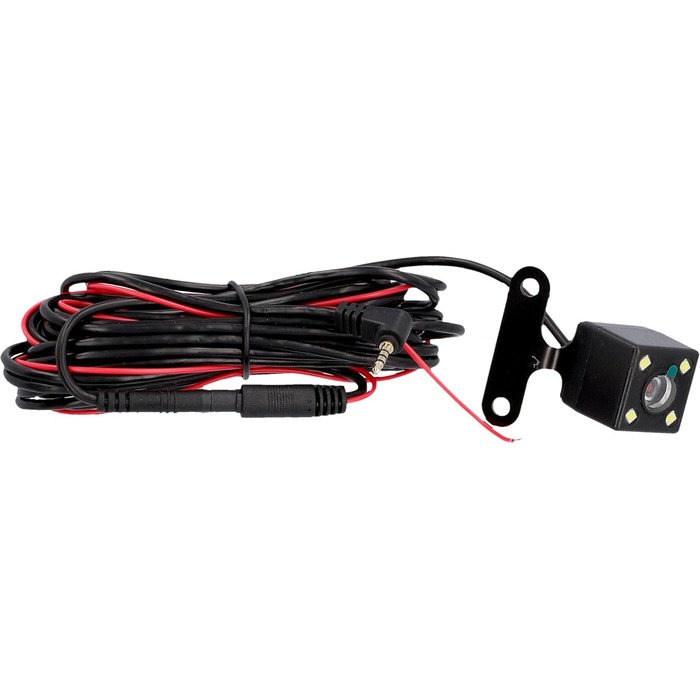 Бездротовий зв'язок AEG на сонячних батареях, цифровий, допоміжний засіб для паркування/маневрування, з бездротовим передавачем, подвійним РК-дисплеєм, водонепроникним, нічним баченням (відеореєстратор DC 2)