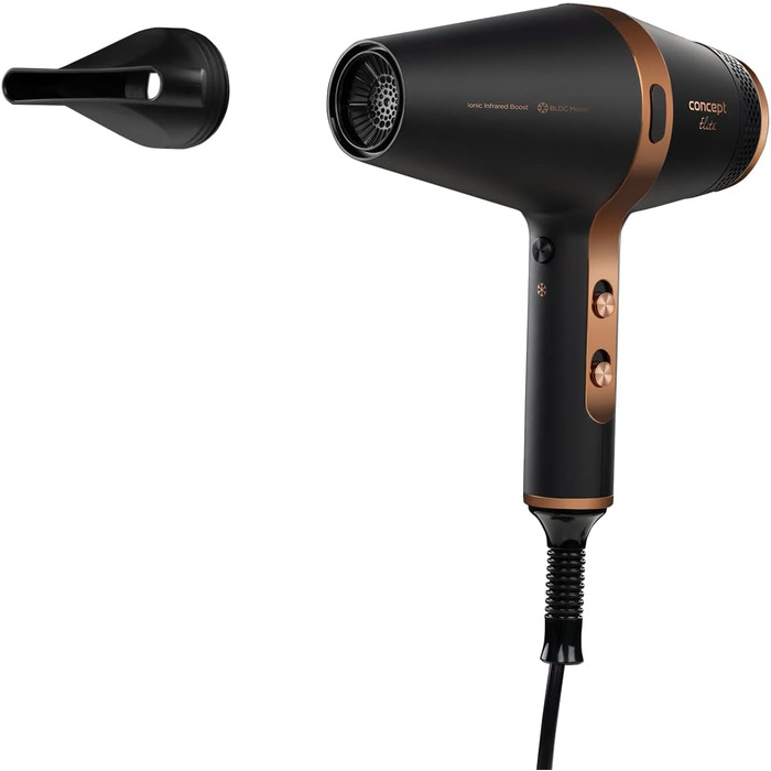 Фен CONCEPT VV6030 Elite з іонізацією та інфрачервоним підсиленням