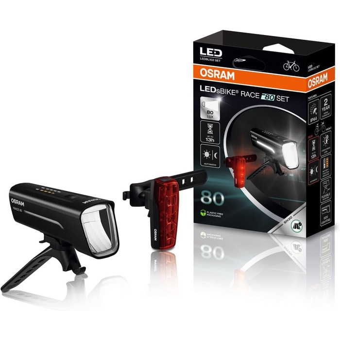 Комплект ручних ліхтарів OSRAM LEDBL102 SET, 80 люкс