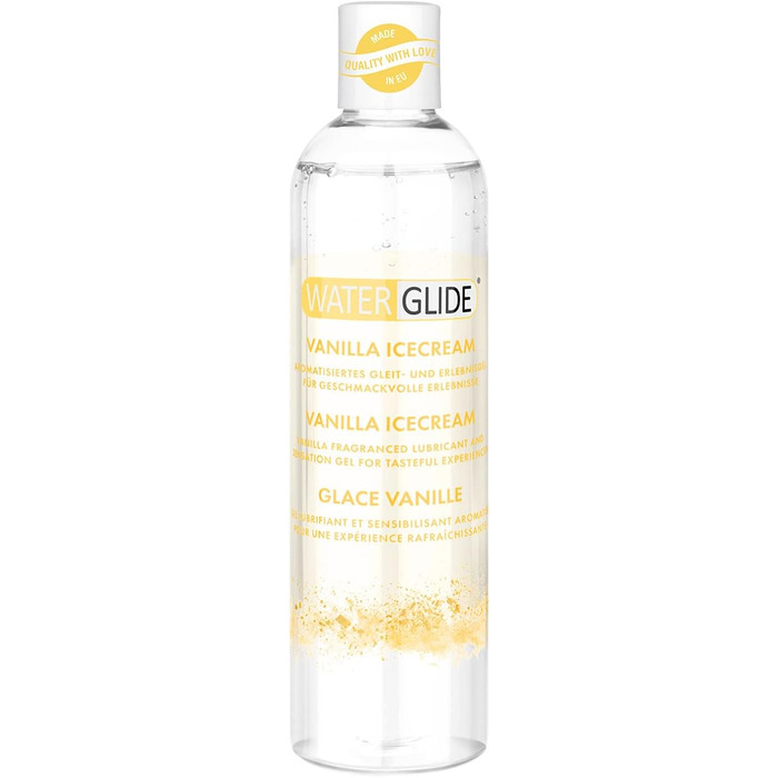 Лубрикант Waterglide на водній основі з ароматом ванілі, 300 мл