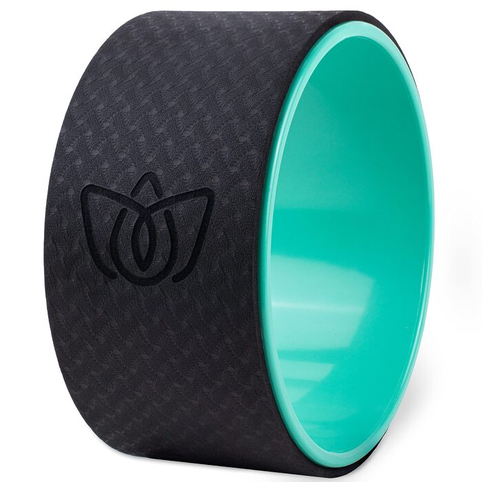 Колесо для йоги Florensi 25 см, одинарне, зелене