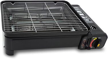 Набір для кемпінгу з грилем - Портативний гриль з грилем, сковородою-гриль, кріпленням для сковороди-гриль - Портативна кемпінгова сковорода