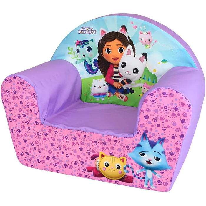 Дитяче клубне крісло Fun House Gabby ET LA Maison Magique, походження Франція, 52 x 33 x 42 см