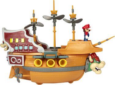 Ігровий набір SUPER MARIO Deluxe Дирижабль Боузера з фігуркою Маріо