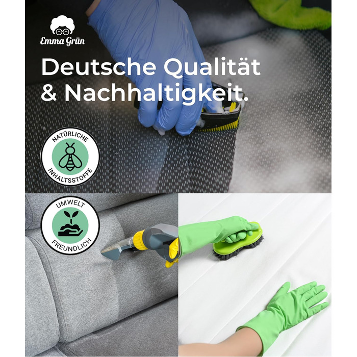 Потужний пилосос Засіб для чищення килимів, диванів і текстилю - ідеально підходить як засіб для чищення Вологий пилосос - Ефектив