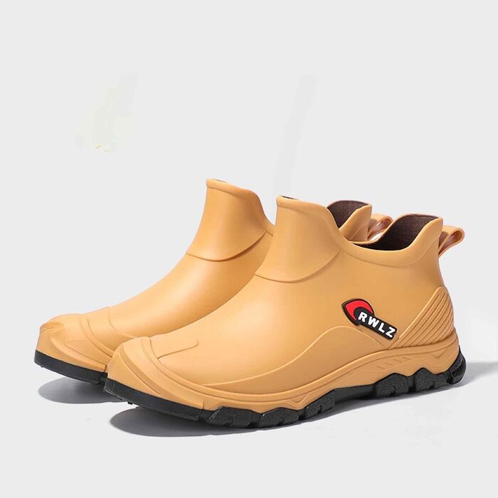 Чоловіче водне взуття/гумові чоботи, дощовик, ідеально підходить для дощових днів, ідеально підходить для весни та літа, універсальне взуття, для активного відпочинку, зручне, захисне, для подорожей та походів, розмір 40 EU, хакі