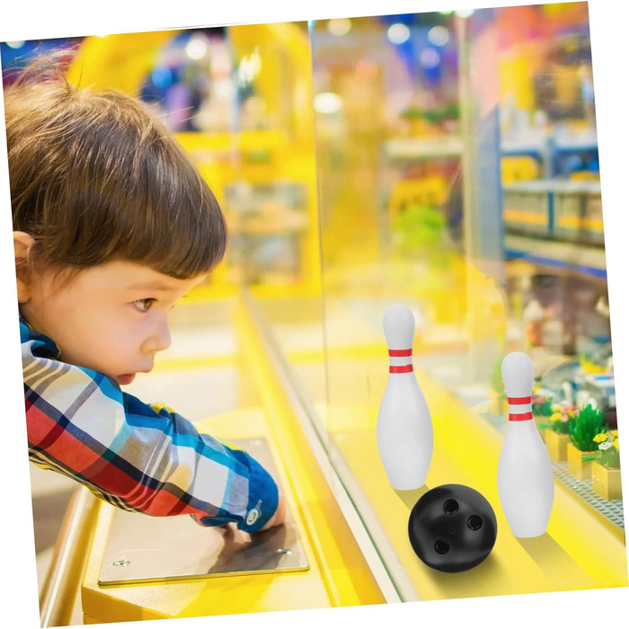Для великих кеглі Skittles, використання в приміщенні/на вулиці, сприяє розвитку моторики, координації рук і очей та логічного мислення, міцна пластикова гра в боулінг для малюків та сімейних розваг