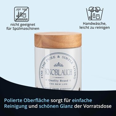 Контейнери для зберігання цибулі та часнику, керамічні, білі з дерев&39яною кришкою та бамбуком, круглі, у вінтажному сільському стилі, набір горщиків для цибулі та часнику, глянцеві, з етикеткою Цибуля та часник