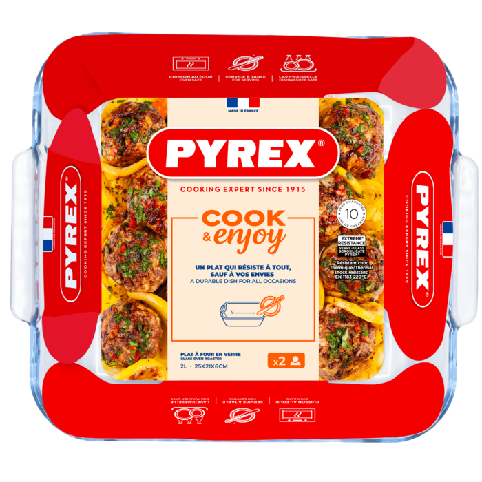 Форма для запікання Pyrex, 25х21х6 см (7092331)