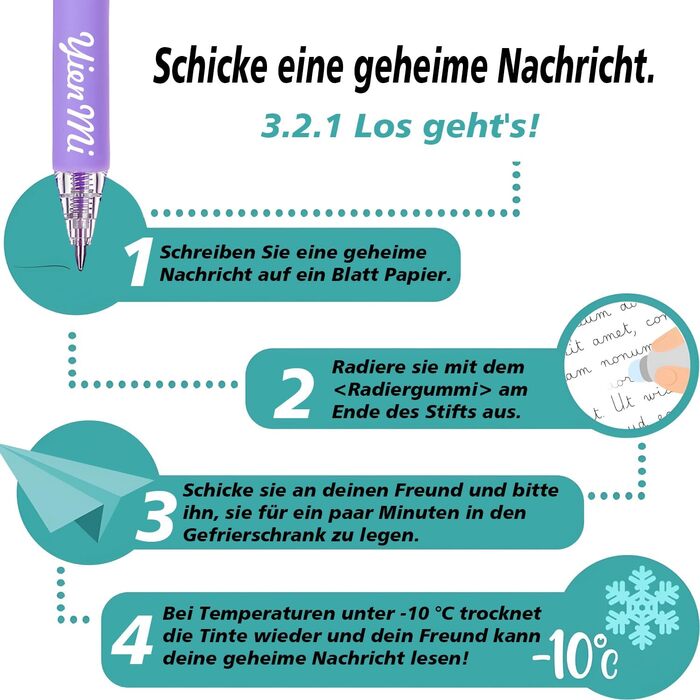 Набір гелевих ручок, що стираються, 24 кольори ідеально підходить для малювання, письма та планування. Спеціальне чорнило дозволяє легко прибирати помилки. Ідеально підходить для творчих проектів, ведення журналу та навчання.