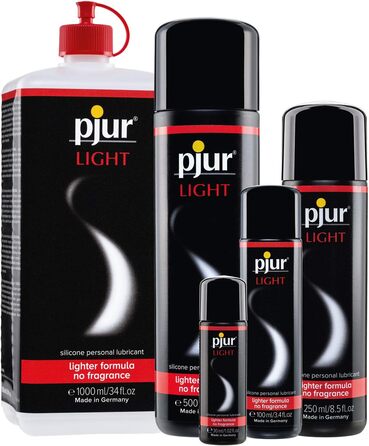 Силіконовий гель-лубрикант та масажний гель pjur LIGHT, 100 мл