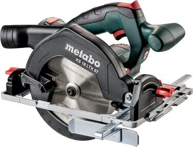 Акумуляторна портативна циркулярна пила Metabo KS 18 LTX 57 - 601857840 - 18 В - Універсальна циркулярна пила - Без акумулятора та