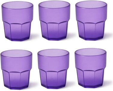 Дизайнерський набір пластикових склянок для води Omada, ємністю 30 мл, ідеально підходять для напоїв або довгих напоїв, можна мити