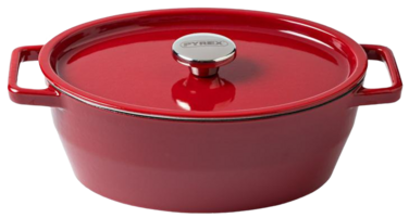 Каструля Pyrex Slow Cook red, (4 л) (7250678)
