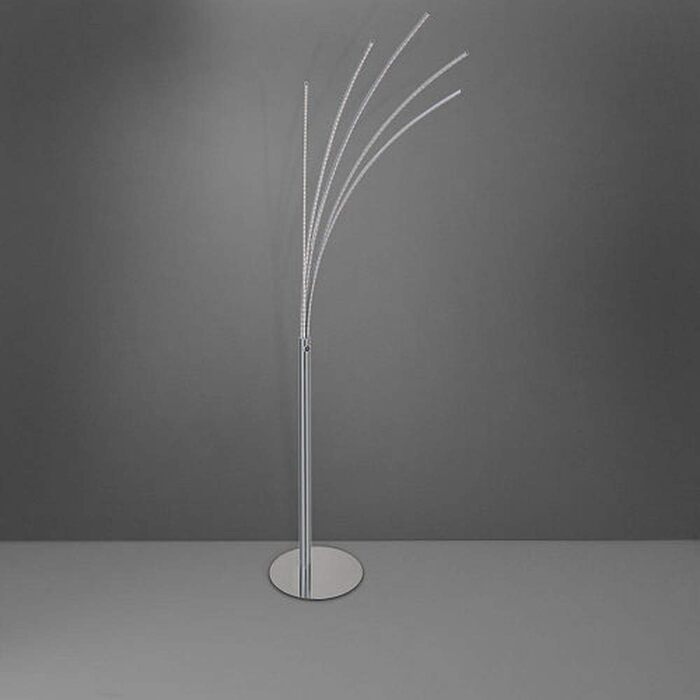Торшер WOFI з LED-лампою, клас енергоефективності A, 5-ріжкова модель (Версія I), арт. 3557.05.01.0000