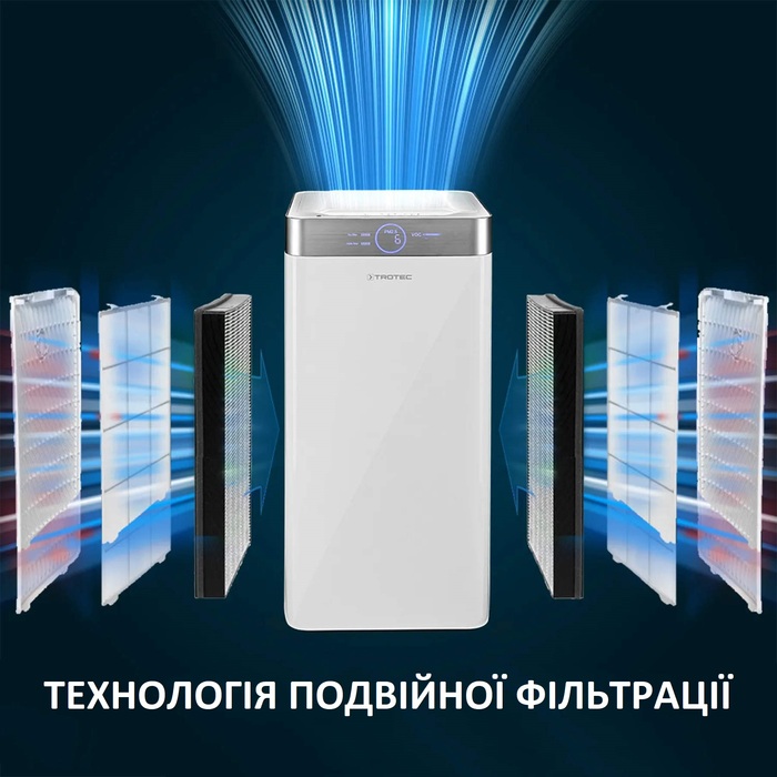 Очисник повітря Trotec AirgoClean 200 E White (1580001045)