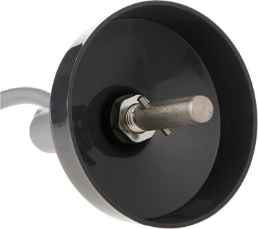 Гачок для тіста Kenwood з алюмінію KAT73.000CA, аксесуари для кухонних комбайнів Kenwood, гачок для змішування, підходить для всіх кухонних комбайнів Chef XL, можна мити в посудомийній машині, алюміній, срібло