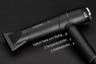 Фен Fripac V Фен з цифровим двигуном і функцією самоочищення Професійний фен