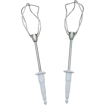 Світло-блакитний вінчик 653471 для ручного міксера Bosch I Змінний вінчик підходить для, наприклад, MFQ30, MFQ35, MFQ4, MQ95, MQ96, I Вінчик Bosch з 4 проводами, I 2502 Аксесуари Кухонний комбайн Bosch