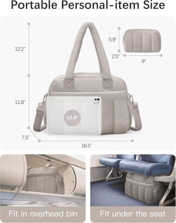 Дорожня сумка oscaurt, спортивна сумка, велика сумка для вихідних, ручна поклажа з косметички, дорожня сумка, сумка для лікарні, для народження, фітнесу, роботи, верблюжої шкіри