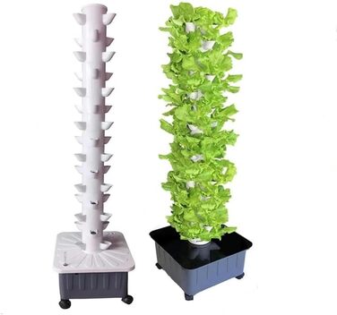 Ярусів 45 отворів Aquaponics Growth System Vegetable Plant Tower Подарунок для любителів саду Стандарт//, 15