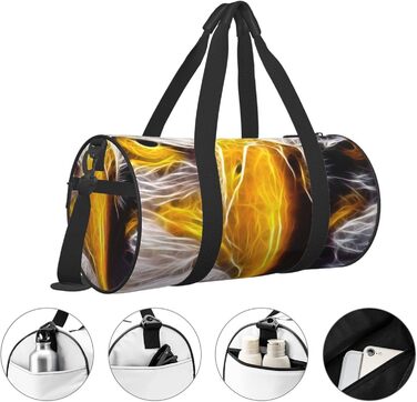 Дорожня сумка-мішок з зображенням Американського білоголового орла, спортивна сумка для чоловіків та жінок, сумка для подорожей