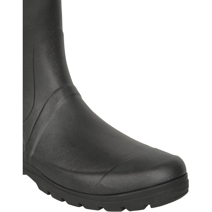 Чоловічі гумові чоботи Mountain Warehouse 100 гумові гумові чоботи, водонепроникне взуття, мяка бавовняна підкладка ідеально підходять для подорожей, активного відпочинку, походів, кемпінгу, розмір 43 EU, чорні 01