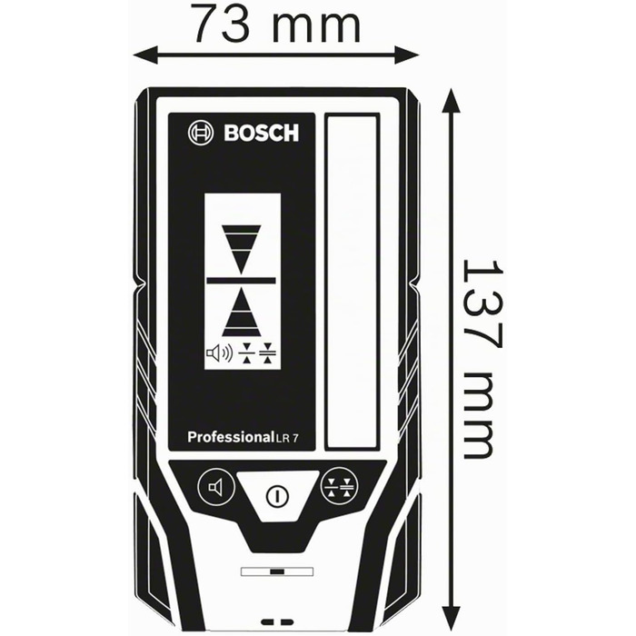Лазерний приймач Bosch Professional LR 7