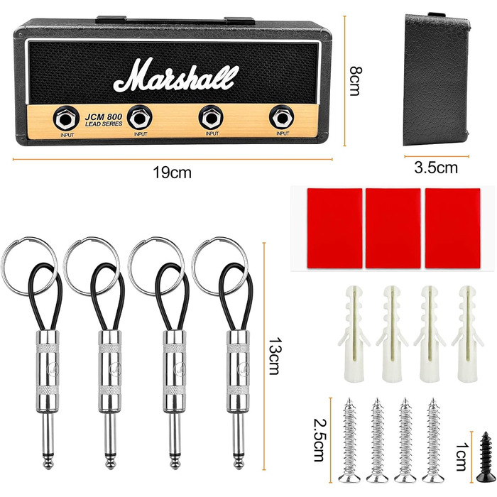 Дошка для ключів WinGluge вінтажна, тримач для ключів настінний без свердління, кільце для ключів, тримач для ключів, вішалка для