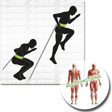 Набір пояса та еспандера, в картонній коробці 4 кольорів, 960073