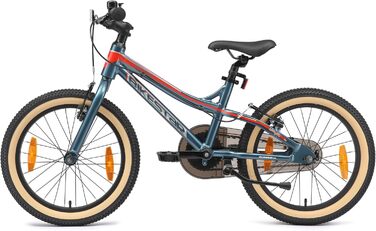 Дитячий алюмінієвий гірський велосипед BIKESTAR з V-подібними гальмами для дівчаток та хлопчиків віком від 5 років 18-дюймовий дитячий гірський велосипед БЕЗРИЗИКОВИЙ ПРОБНИЙ ВИПРОБУВАННЯ Бензин