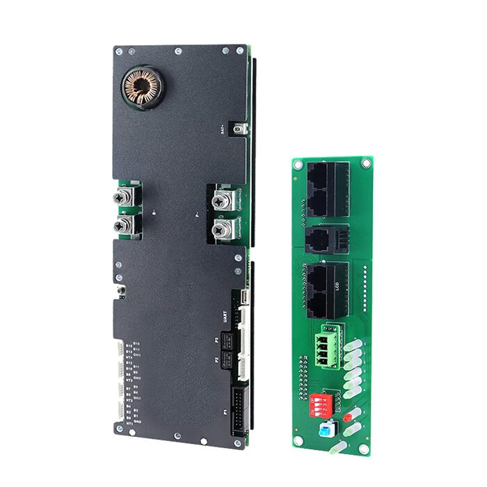 Інверторна система BMS JKBMS 8S-16S 24V-48V 200A - V19 для домашнього накопичення енергії BMS з UART для нового дисплея, активним балансуванням 2A, вбудованим Bluetooth, RS485 та CAN, для сонячної системи (JK-PB2A16S20P V19)