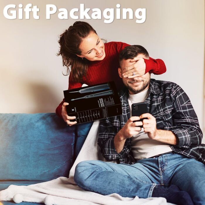 Набір для чищення порожнини рота 2-в-1 чорний HUACO CARE