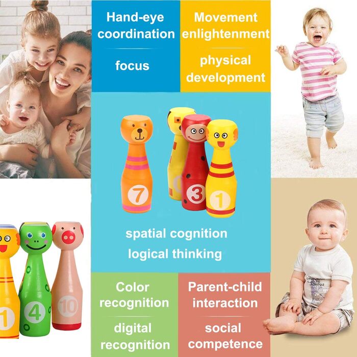 Іграшка для боулінгу Skittles від Jacootoys