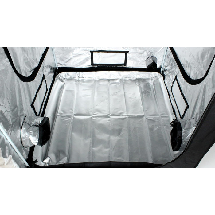 Тент для вирощування Growzelt 120x120x200 см Обладнання для вирощування в приміщенні