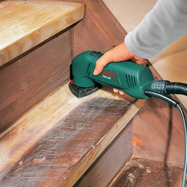 Дельташліфувальна машина Bosch PDA 180 (180 Вт, у коробці) PDA 180 3 шліфувальні листи