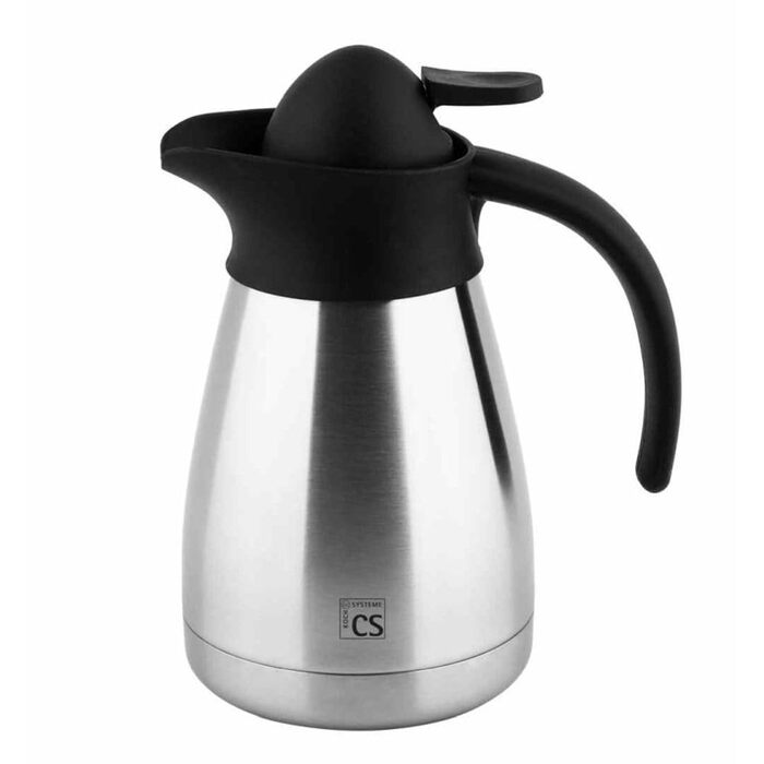 Ізольований глечик Cottbus, 0,5 л, керування однією рукою, 075286, сріблястий 500 мл сріблястий