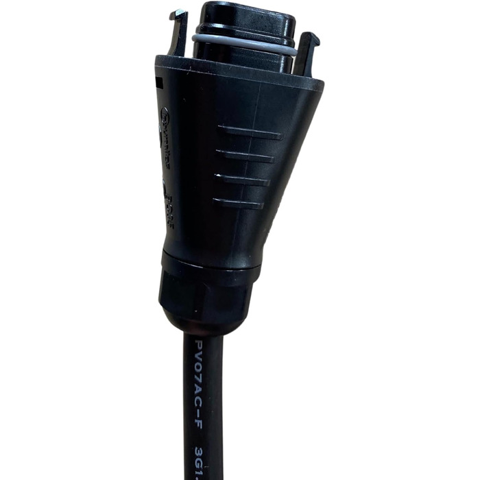 Кабель змінного струму Hoymiles з польовим роз&39ємом та вилкою Schuko - Plug and Play