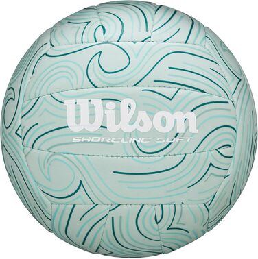 Волейбольний м'яч Wilson Shoreline Soft Gen Green, колір Hellblau