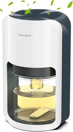 Осушувач повітря електричний 1200 мл, кімнатний осушувач повітря з автоматичним розморожуванням, 7 кольорів світла, ультра тихий о